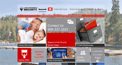 Desktop Screenshot of lakearrowheadsecurity.com